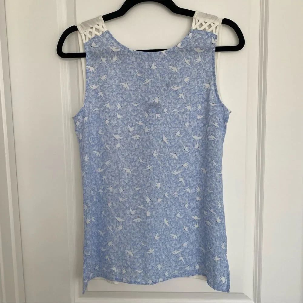 RW&CO | Sleeveless printed blouse